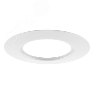 Кольцо монтажное для уменьшения монтажного отверстия d=133 белое - фото 1