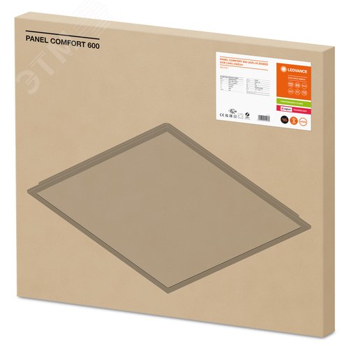 Панель светодиодная ДВО-33Вт 600х80 IP40/IP20 ZigBee UGR<19 белый Comfort - фото 3