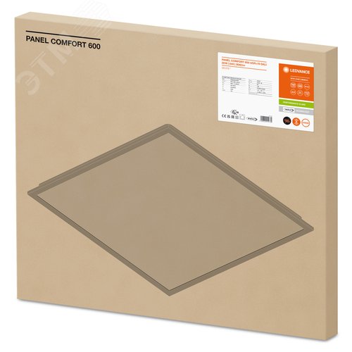 Панель светодиодная ДВО-28Вт 600х80 IP40/IP20 DALI UGR<19 белый Comfort - фото 3