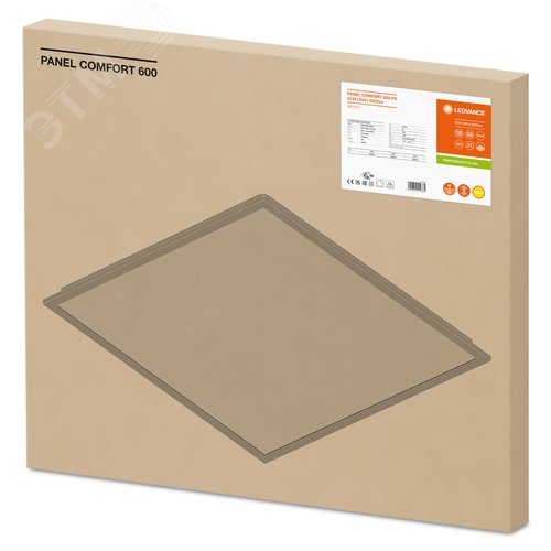 Панель светодиодная ДВО-33/30/28Вт 600х80 IP40/IP20 белый Comfort - фото 3