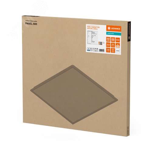 Светильник светодиодный ДВО-33Вт PL COMP 600 4000K 3630Лм IP40/IP20 - фото 3