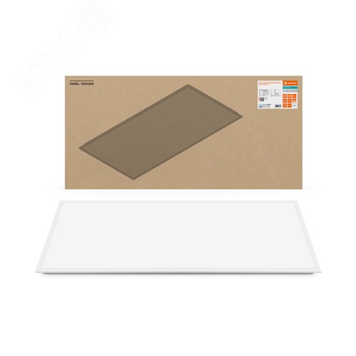 Панель светодиодная ДВО-53Вт 1200х600 4000K 5830Лм CRI80 IP40/IP20 DALI UGR<19 белый Compact - фото 4