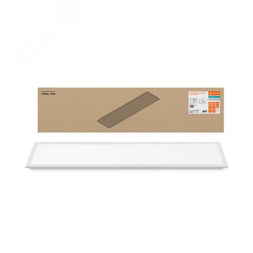 Панель светодиодная ДВО-35Вт 1200х300 4000K 3640Лм CRI90 IP40/IP20 DALI UGR<19 белый Compact - фото 4