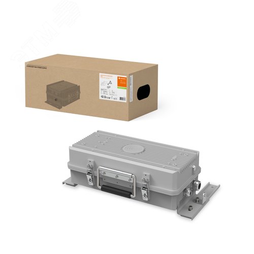 Блок питания для ДО-600Вт FL MAX IP66 белый алюминий - фото 4