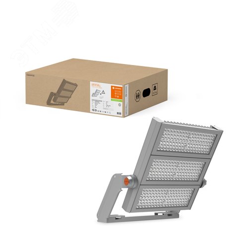 Прожектор светодиодный ДО-900 Вт 5700К 120000 Лм средний 60 град IP66 белый алюминий FL MAX - фото 4