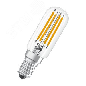 Лампа светодиодная LED 4W E14 (замена 40Вт),филамент, теплый белый свет, PARATHOM SPECIAL T26 Osram