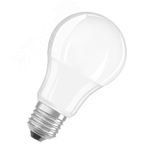 Лампа светодиодная LED 8,5W Е27(замена 60Вт) мат колба,с датчиком дневного света, теплый белый свет, PARATHOM+ CL A 60 DSFR Osram