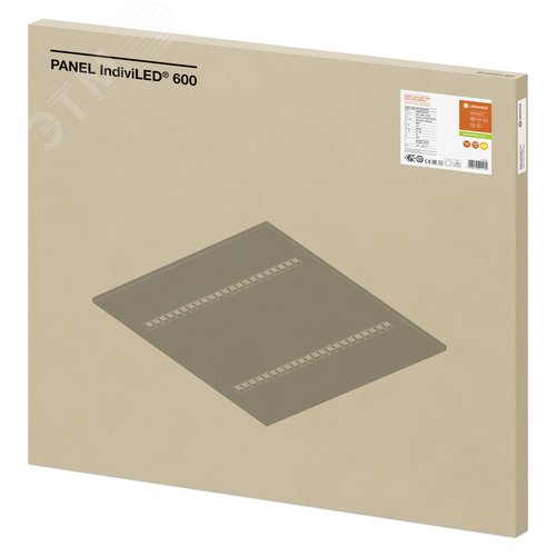 Светильник светодиодный ДВО-33Вт IndiviLED 600х800Лм IP20 - фото 3