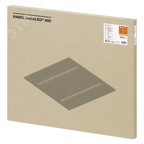 Светильник светодиодный ДВО-33Вт IndiviLED 600 4000K 4000Лм IP20 - фото 3