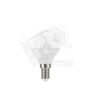 Лампа светодиодная LED 5Вт Е14 CLP40 4000K матовый шар Osram