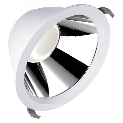 Светильник светодиодный ДВО 30/25/20Вт 3600/ 3000/ 2400Лм IP44/IP20 3000/4000К Белый - фото 1