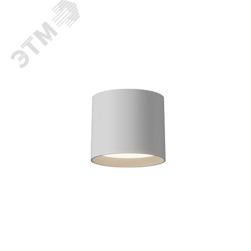 Накладной декоративный светильник OSRAM ДПО 10Вт 3000К 530Лм IP20 белый - фото 1