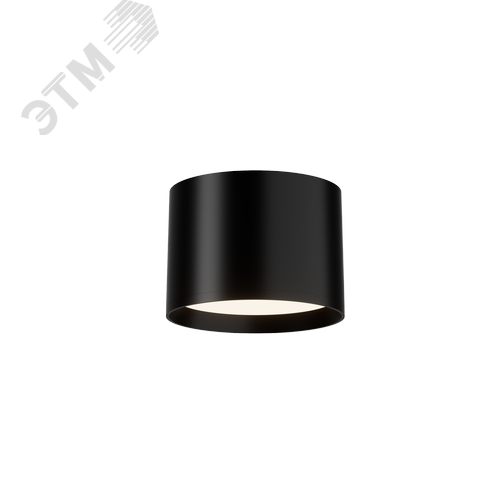 Накладной декоративный светильник OSRAM ДПО 17Вт 3000К 950Лм IP20 черный - фото 1