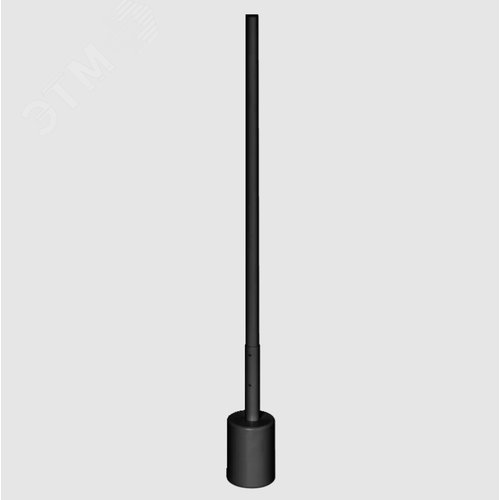 Интеллектуальный светодиодный торшер 8Вт 540Лм RGBW IP20 SMART WIFI FLOOR CORNERSLIM RGBTWBKLEDV черный - фото 1