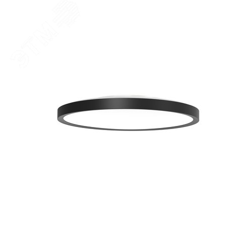 Настенно-потолочный светильник с регулировкой цветовой температуры ДПО 18Вт 3000/4000/6500К 1620Лм IP20 черный OSRAM - фото 1