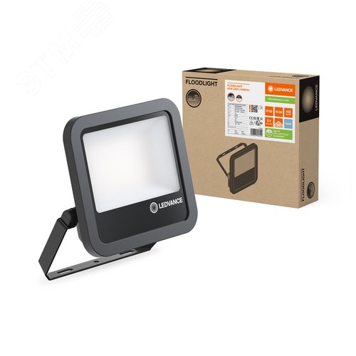 Прожектор светодиодный ДО-69 Вт 6500K 10000 Лм IP66 черный - фото 2