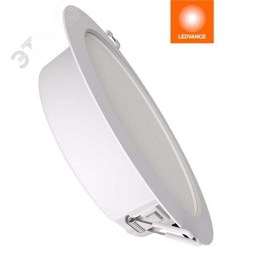 Встраиваемый светодиодный светильник ДВО 8Вт 3000/4000/6500К 1080Лм IP44 с переключением цветовой температуры OSRAM - фото 2