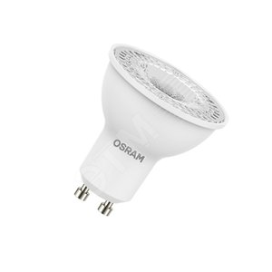 Лампа светодиодная LED 3.6Вт GU10 LS PAR16 тепло-белый Osram