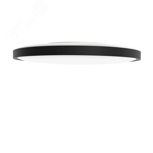 Настенно-потолочный светильник с регулировкой цветовой температуры ДПО 30Вт 3000/4000/6500К 2850Лм IP20 черный - фото 2