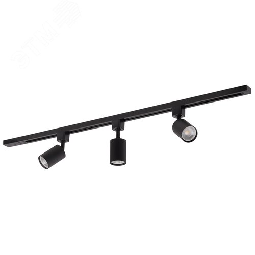 Готовый комплект трековой системы 5Вт 1500Лм 4000К IP20 OSRAM, черный - фото 2