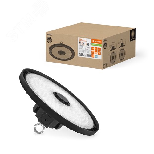 Светильник светодиодный ДСП-150Вт 6500К 70 град IP65 черный хайбей - фото 2