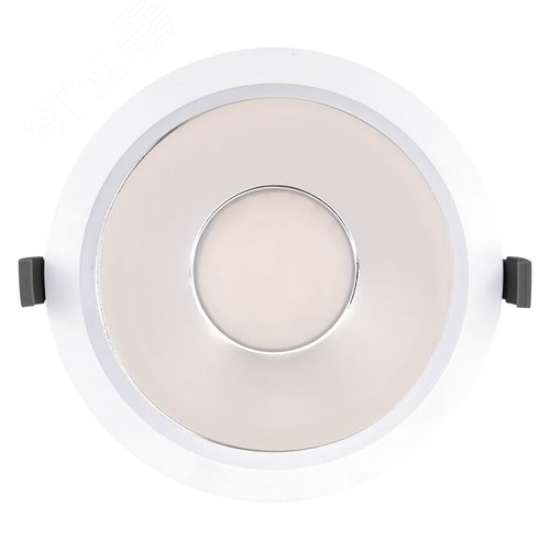 Светильник светодиодный ДВО 30/25/20Вт 3600/ 3000/ 2400Лм IP44/IP20 3000/4000К Белый - фото 2