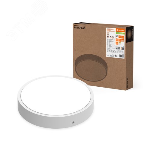 Светильник светодиодный  ДСП 17,5/15,5/13/11 Вт 2280/ 1980/ 1690/ 1390Лм 3000/4000К IP65 Белый - фото 2