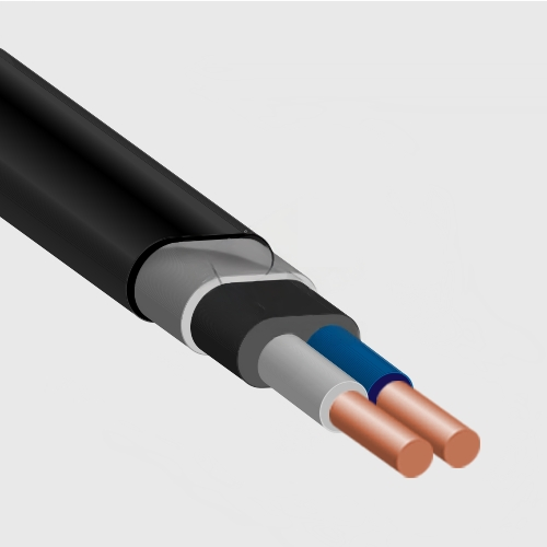 Кабель силовой ВБШвнг(А)-LS 2х1.5ок(N)-0.660