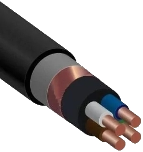 кабель ВВГэнг(А) 4х2,5ок(N)-1 лент.экран