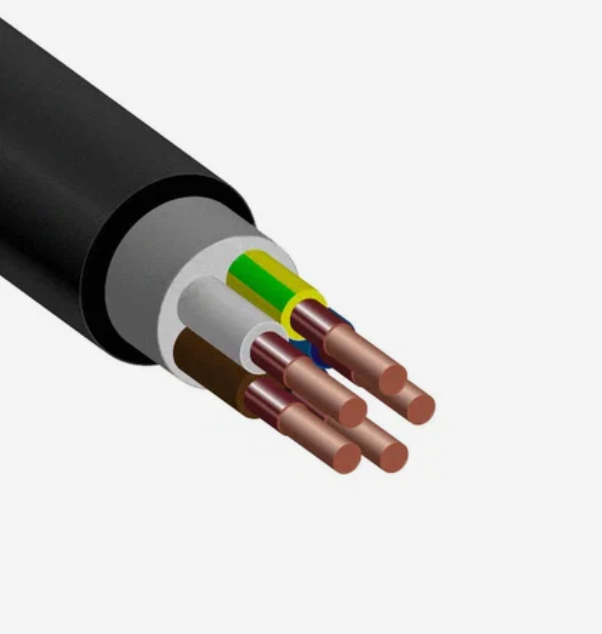 Кабель силовой ВВГнг(А)-FRLS 5х2.5 (N, PE) -1 однопроволочный