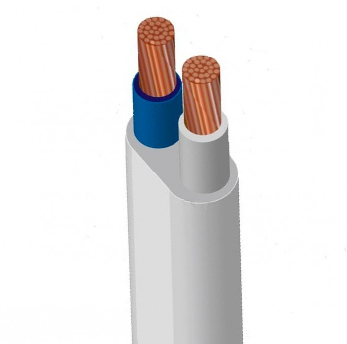 Провод ШВВП 2х0.5 черный