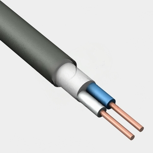Кабель силовой ППГнг(A) -HF 2х1.5(ок) (N) -0.660 однопроволочный