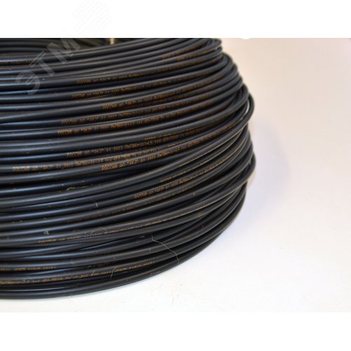 Провод силовой ПУГВнг(А)-LS 1х2.5 черный          (100м) многопроволочный - фото 2