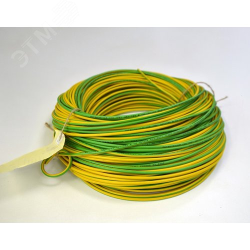 Провод силовой ПУВнг(А)-LS 1х2.5 черный однопроволочный - фото 2