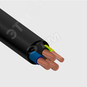 Кабель силовой КГ-ХЛ 3х10+1х6(PE)-220/380В-3 - фото 1