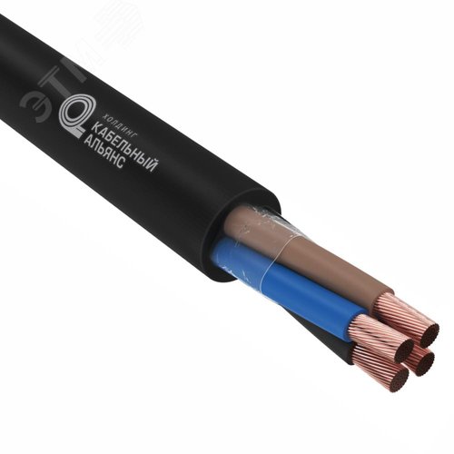 Кабель силовой гибкий HoldFlex КГТП-ХЛ 4х70-220/380В-2 - фото 1