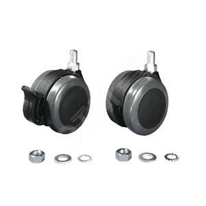 Изображение товара CP Двойные поворотные ролики D=75мм 1шт (упак)