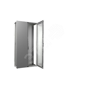 VX Шкаф 1000x2000x400 с монтажной платой, двухстворчатая дверь