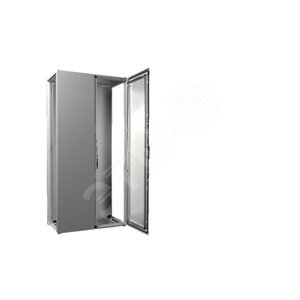 VX Шкаф 1000x2000x500 с монтажной платой, двухстворчатая дверь