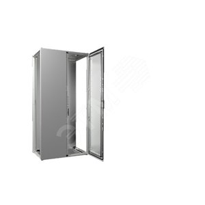 VX Шкаф 1000x2000x600 с монтажной платой, двухстворчатая дверь