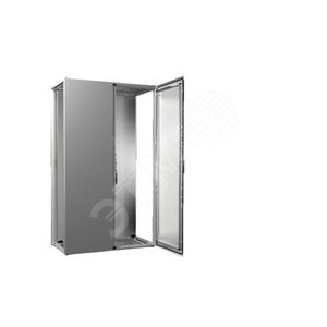 VX Шкаф 1200x2000x600 с монтажной платой, двухстворчатая дверь