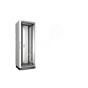 Шкаф TS IT 800х2100х600 42U с обзорной стальной дверью 19' монтажные рамы предсобранный