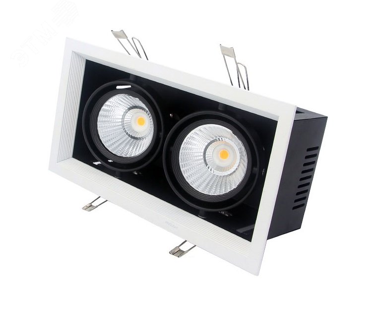 Светильник светодиодный трековый ALGOL 2 LED 2x30W 4000K 36 deg. silver 85007 Vivo Luce!