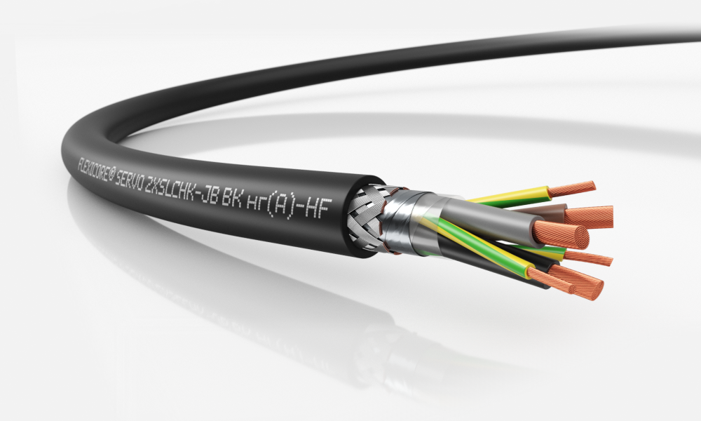 Кабель силовой FLEXICORE SERVO 2XSLCHK-JB BK нг(A)-HF 3X35+3G6