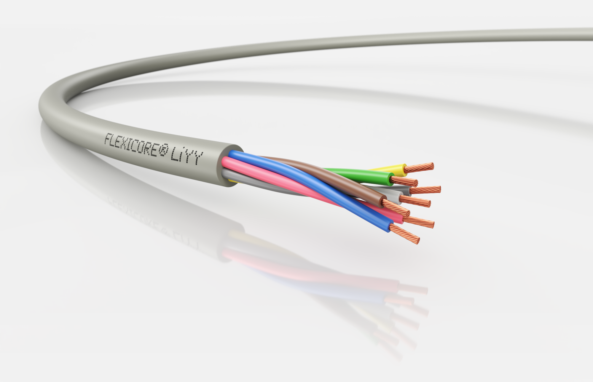 Кабель управления FLEXICORE LiYY 7x0,25