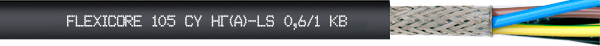Кабель универсальный FLEXICORE 105 CY нг(А)-LS 0.6/1 кВ 4G6