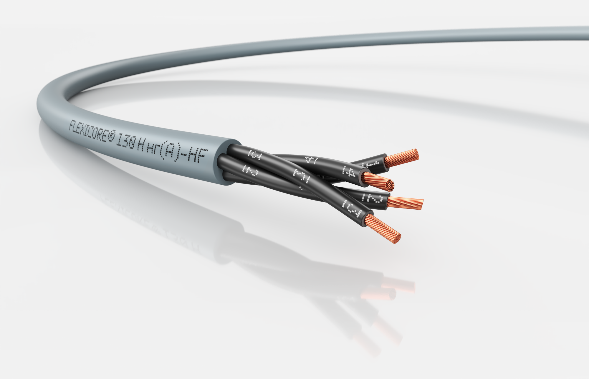 Кабель универсальный FLEXICORE 130 H нг(А)-HF 4X0,75