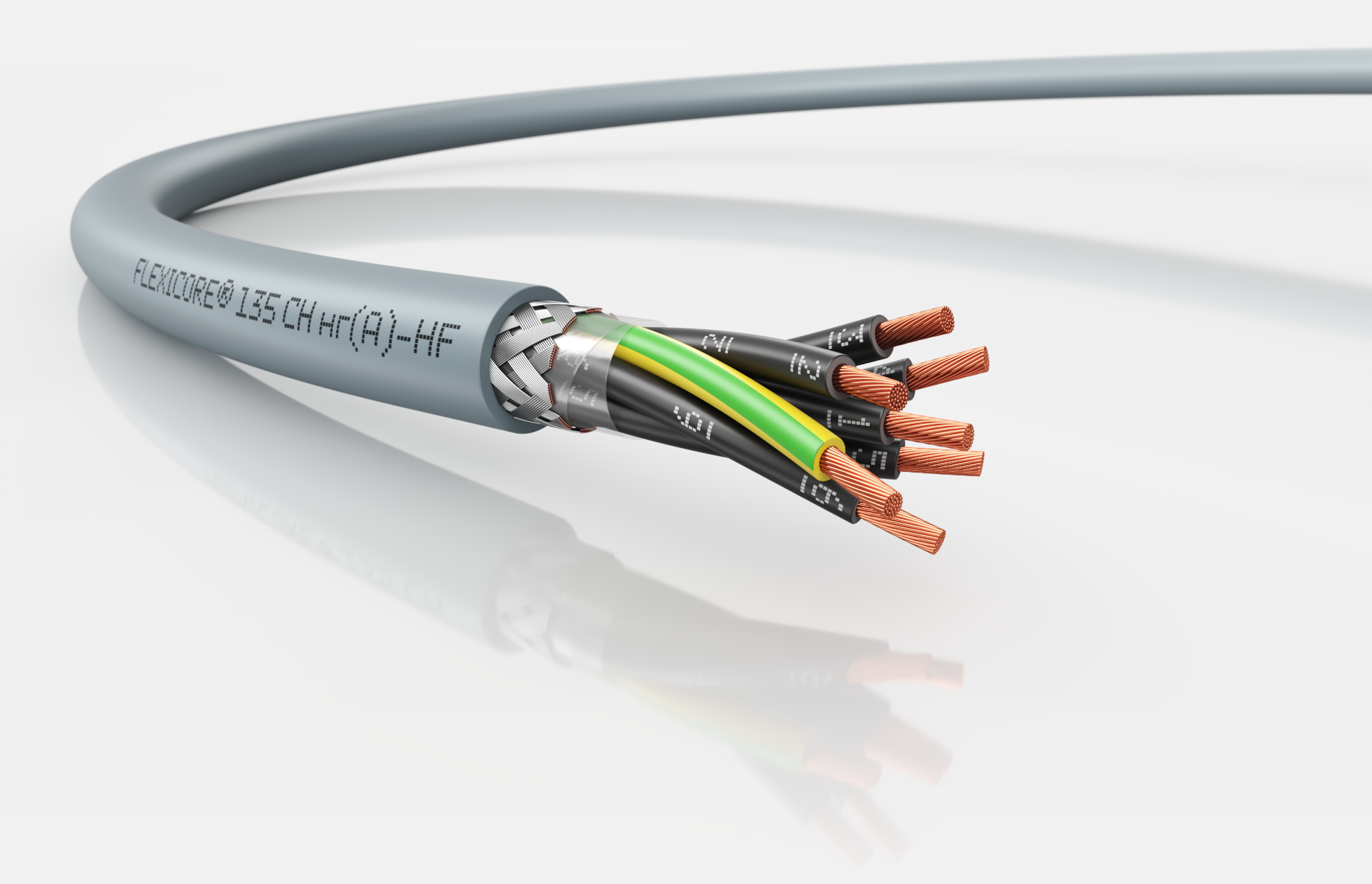 Кабель универсальный FLEXICORE 135 CH нг(A)-HF 0,6/1 кВ 7G6