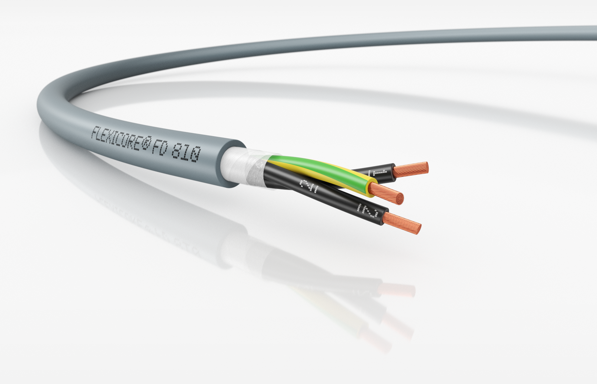 Кабель особогибкий FLEXICORE FD 810 0,6/1 кВ 3G2,5