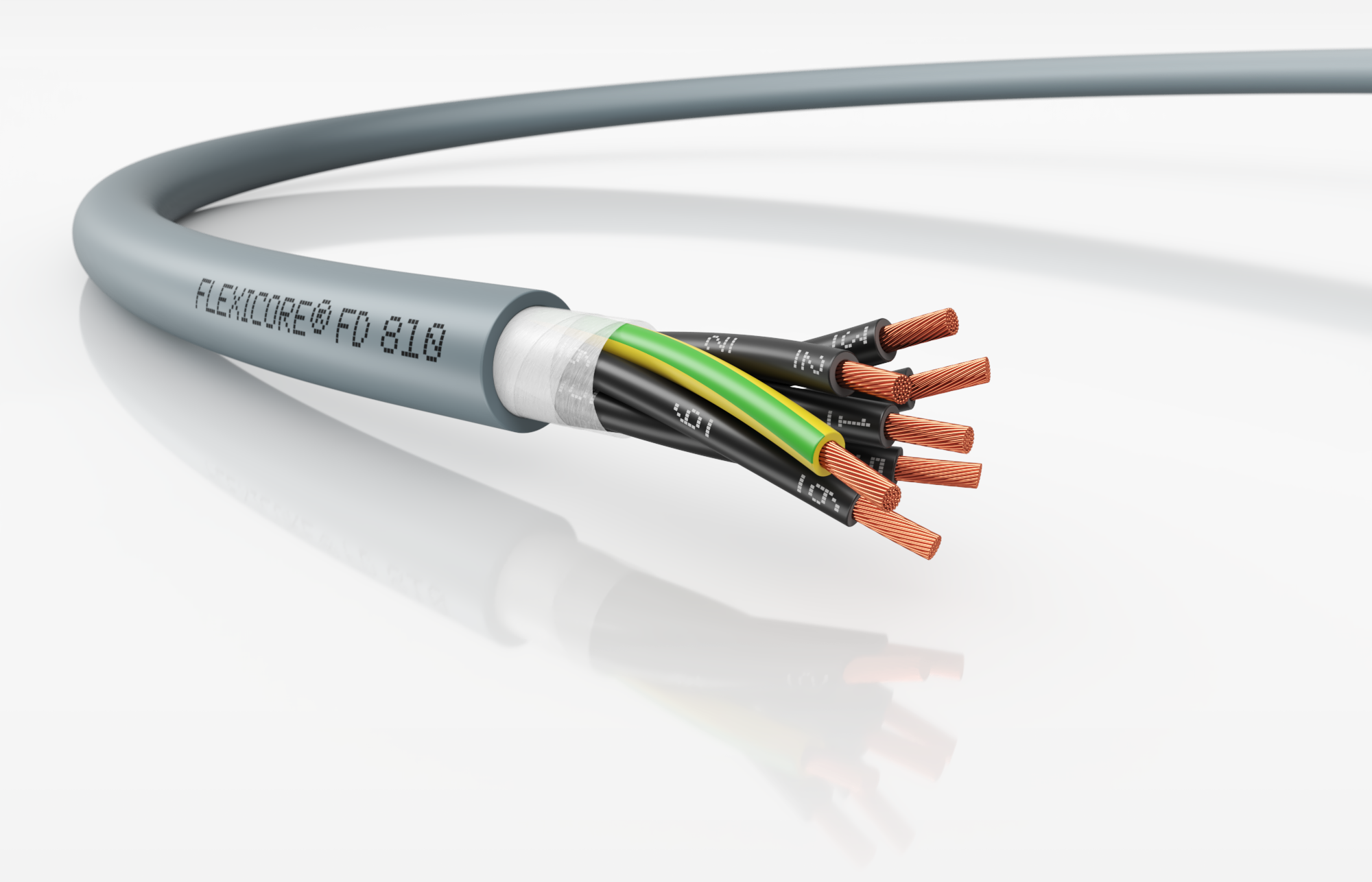 Кабель особогибкий FLEXICORE FD 810 0,6/1 кВ 7G1,5